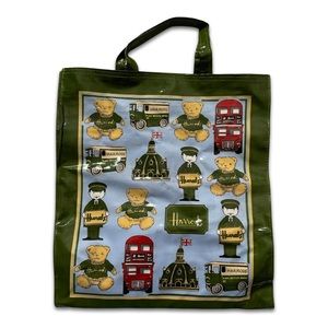 •Vintage Harrods Knightsbridge London Tote Bag•